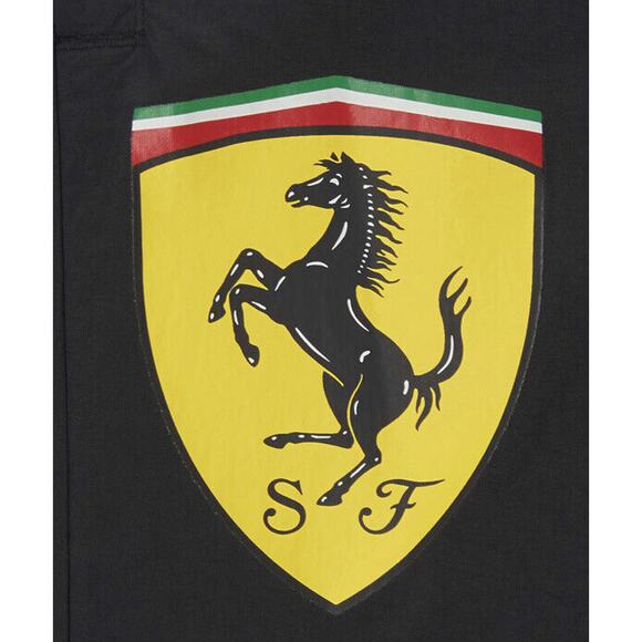 PUMA X Scuderia‎ FERRARI Street Woven Sz M Men’s Pants 596138_02 Black - Picture 8 of 8